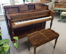 Wurlitzer designer console piano